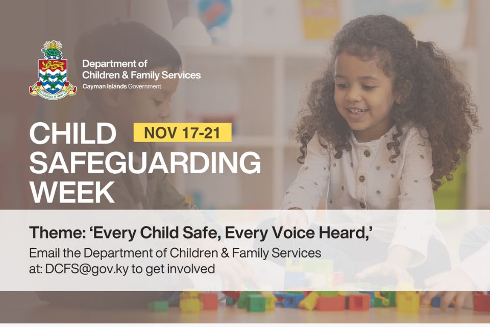 Cayman Islands Government DCFS Child Safeguarding Week 2025